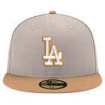 Dodgers Store – mens los angeles dodgers new era khaki stone panama 59fifty fitted hat for Game Days and Casual Wear