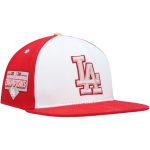 Dodgers Store – mens los angeles dodgers pro standard whitered strawberry ice cream drip snapback hat for Game Days and Casual Wear